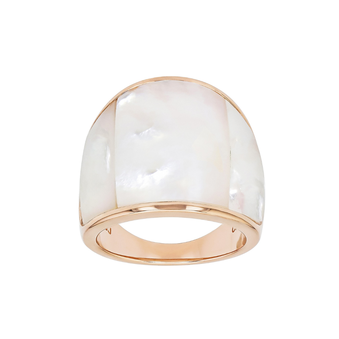 Anillo Domo Concha Nacar