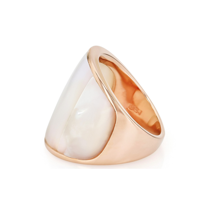 Anillo Domo Concha Nacar