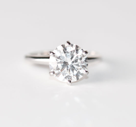 Anillo de compromiso de 3ct